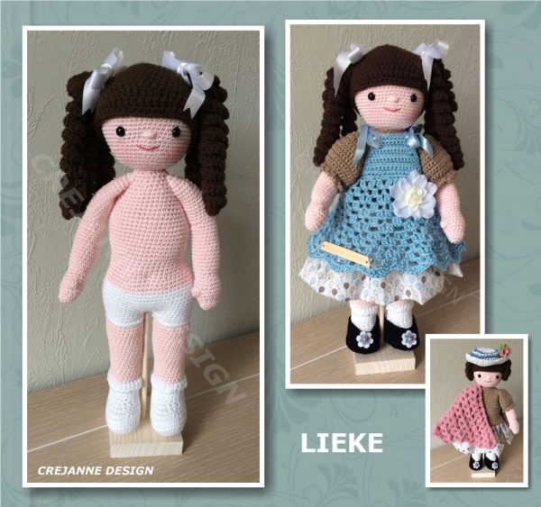 Aanbieding: Basispop Lieke met Kledingset Cato