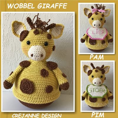 Pim/Pam de Wobbel Giraffe