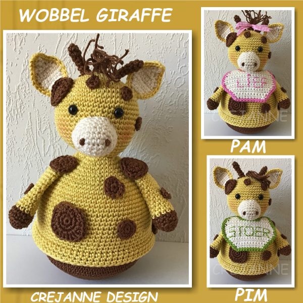 Pim/Pam de Wobbel Giraffe